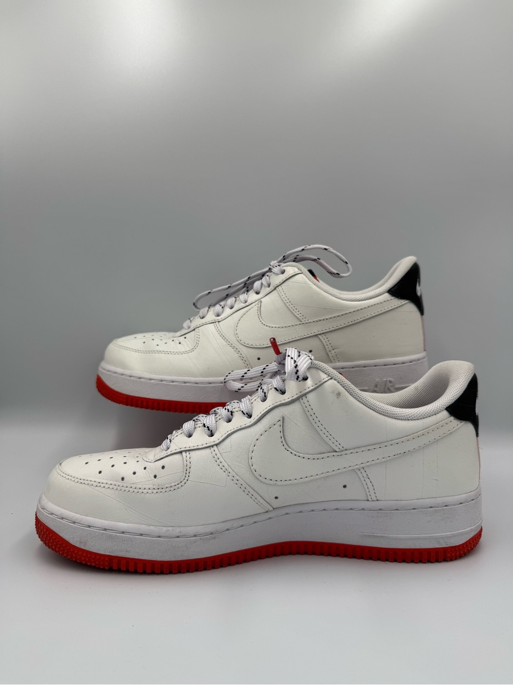 Nike Air Force 1 Low, NY vs NY pack, men’s size 8.5, women’s 10, black & orange - Picture 2 of 10